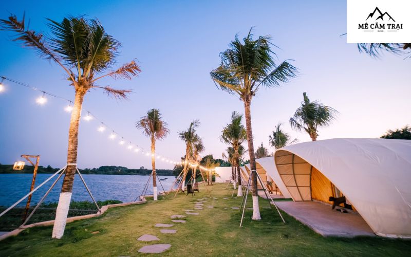 A New Day Glamping mang đến không gian cắm trại sang trọng nhưng gần gũi với thiên nhiên