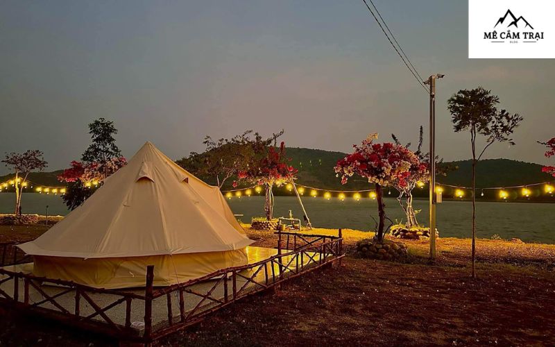 Bằng Lăng Glamping gây ấn tượng với view siêu xinh