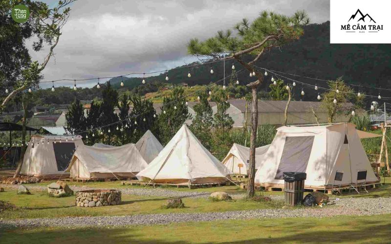 Các điểm cắm trại Glamping tại Đà Lạt và khu vực Tây Nguyên