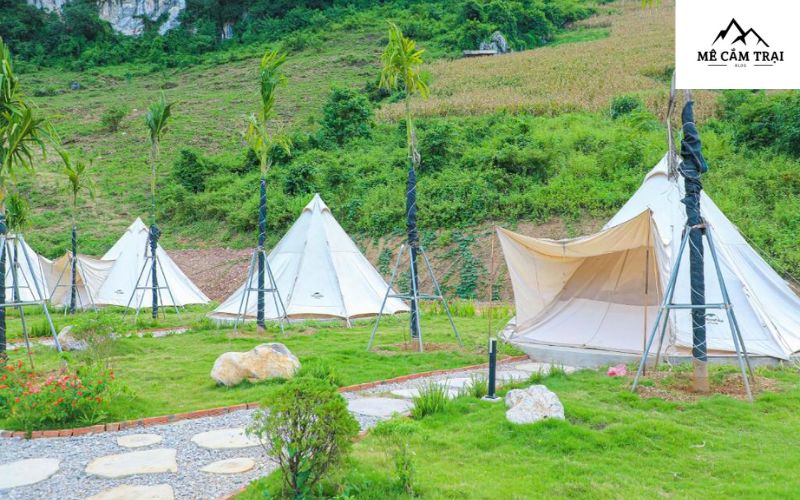 Cắm trại Glamping tại các tỉnh phía Bắc