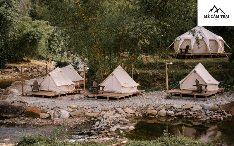 Cắm trại Glamping tại Hà Nội và các khu vực lân cận