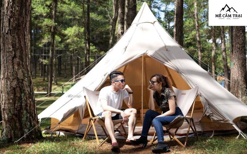 Yên Glamping mang đến bầu không khí trong lành và khung cảnh thơ mộng đặc trưng của Đà Lạt