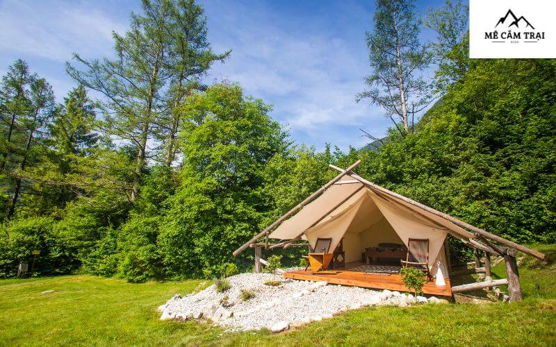 Chọn thời điểm nắng đẹp, thời tiết thuận lợi để đi glamping