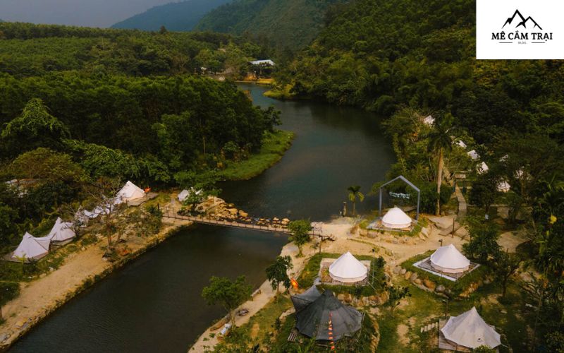 Khám phá cảnh quan xung quanh khu Glamping