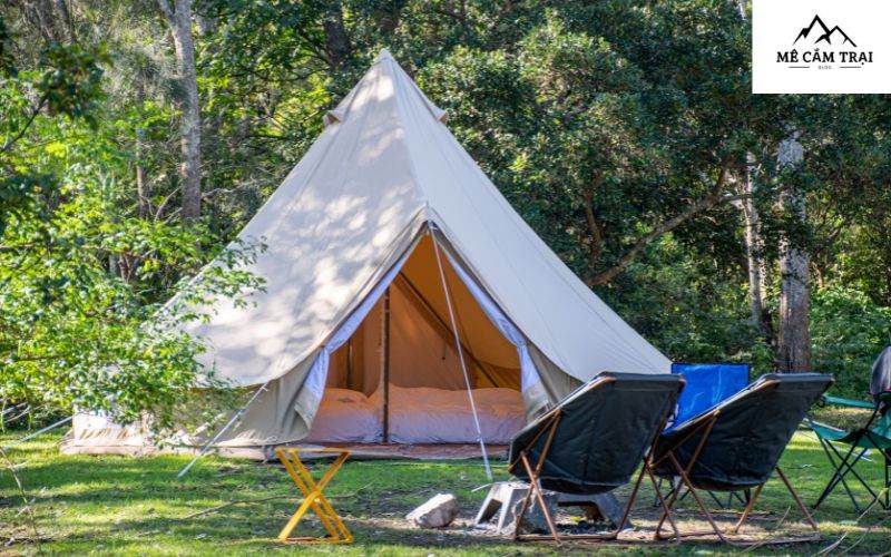 Đi Glamping nên ý thức giữ gìn vệ sinh xung quanh khu vực cắm trại