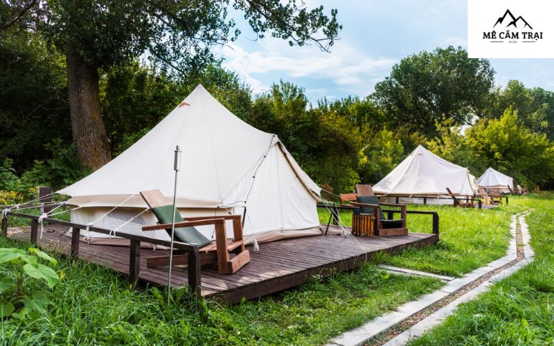 thông tin về xu hướng cắm trại Glamping tại Việt Nam