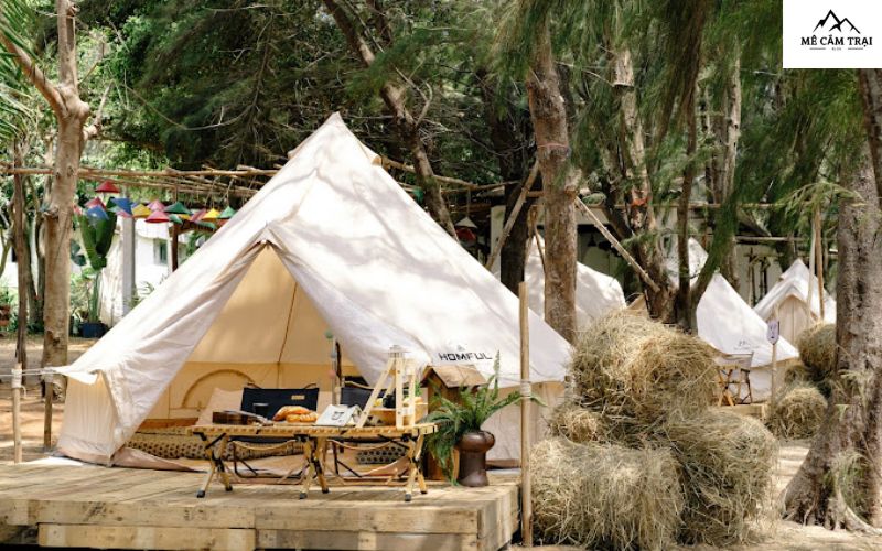 Ảnh thực tế khu glamping Pi Glamping, Vũng Tàu