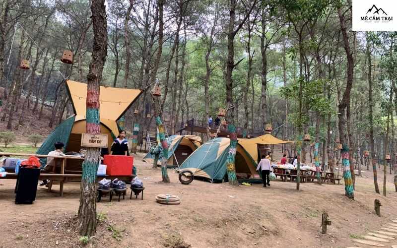 Cắm trại khu sinh thái My Camping Sóc Sơn