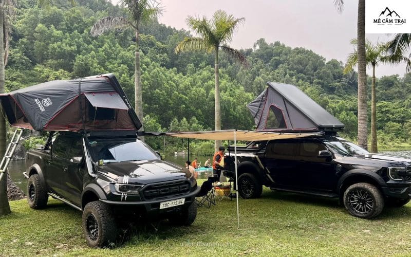 Chuẩn bị đầy đủ dụng cụ cắm trại cần thiết khi camping tại Suối Hàn