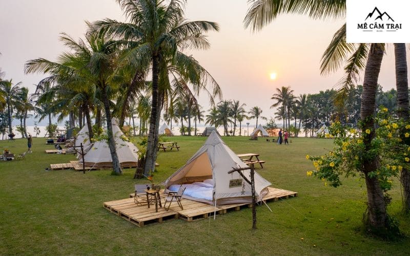 Camping hồ Đại Lải