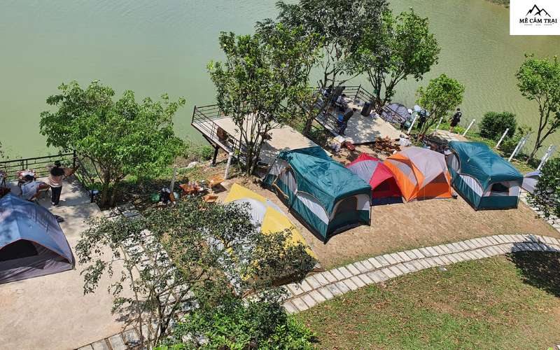 Camping Hồ Đồng Đò - điểm đến yên bình, lý tưởng cho cắm trại