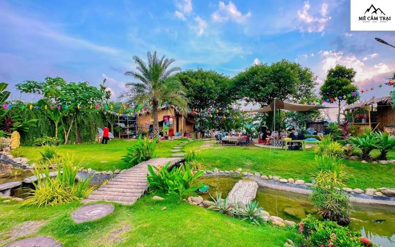 Trải nghiệm cắm trại sang trọng và thư giãn tại vườn Glamping TBS Riverside Garden