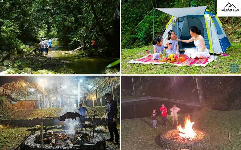 Hoạt động giải trí đáng trải nghiệm tại khu camping Pù Luông