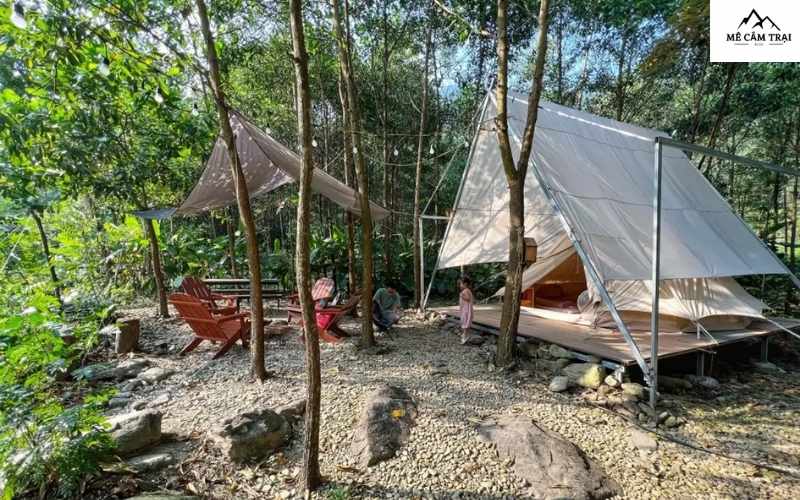 Chill hết nấc tại MoJen’s Camp & Retreat – khu cắm trại có suối gần Hà Nội