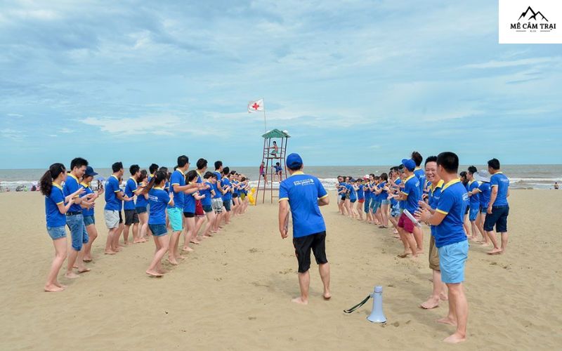 Tổ chức team building tại cảng biển tiên sa