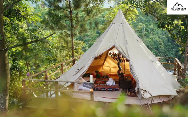 Ảnh thực tế khu glamping Zenda Glamping - Bảo Lộc 