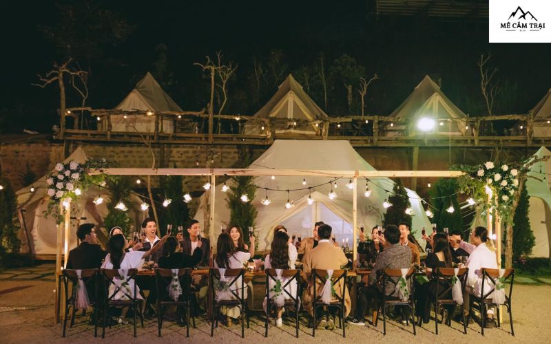 Cloud9 Glamping & Cafe - Địa điểm glamping kết hợp tiệc cưới