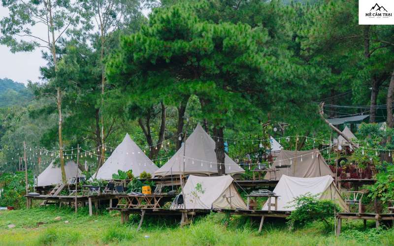 Địa điểm và đường đi đến Starlake Camping Hồ đồng đò