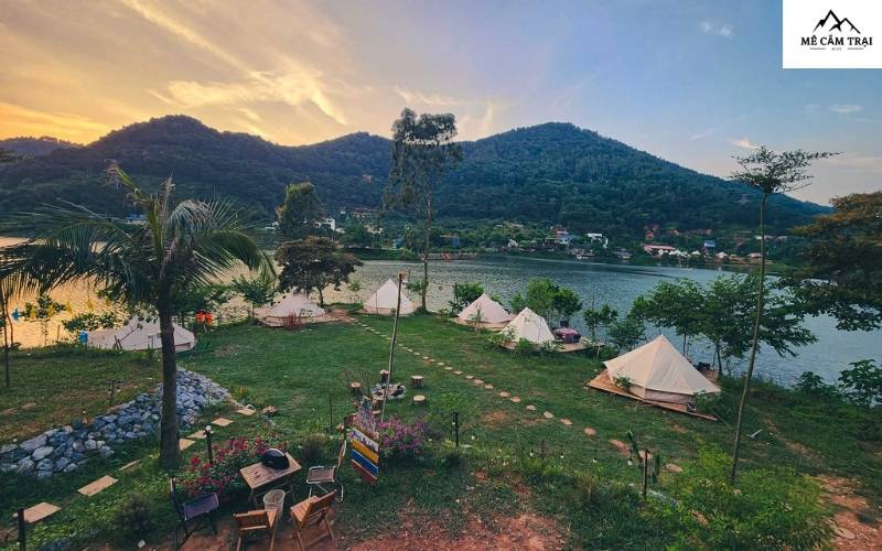 Lựa chọn thời điểm đẹp nhất để ghé thăm Gấu Camping Hồ Đồng Đò nhé