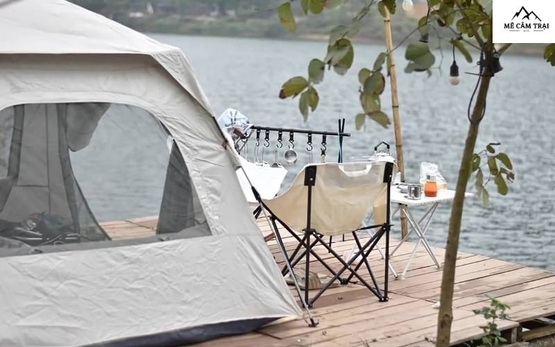 Gấu Camping Hồ Đồng Đò là điểm đến check in sống ảo lý tưởng của đa số bạn trẻ