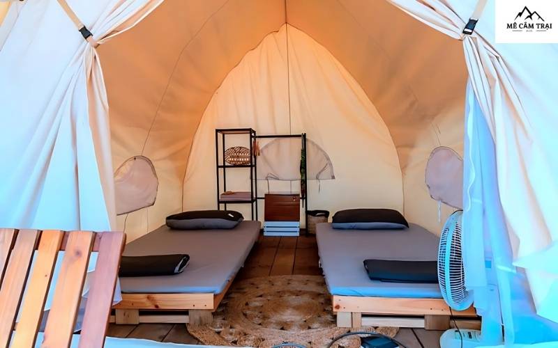 Thả mình vào không gian thư giãn tuyệt vời tại Hang Sói Glamping