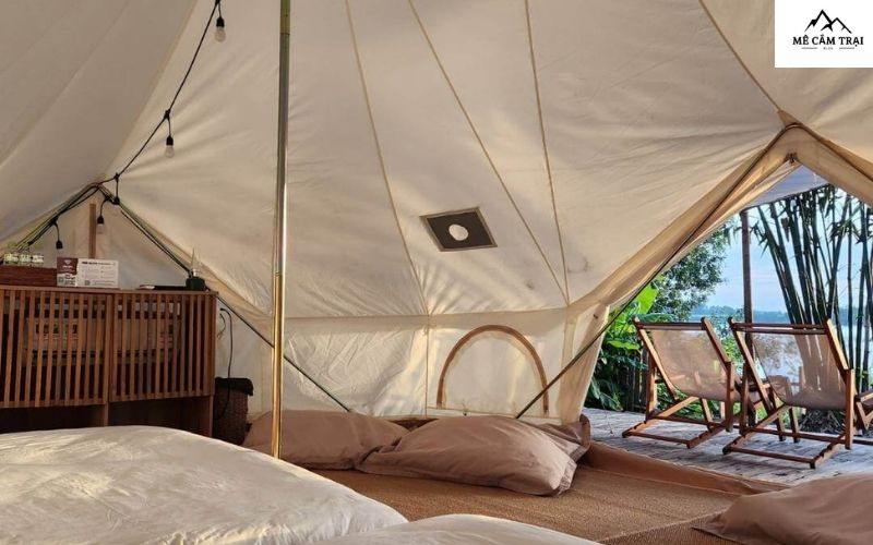 Lạc Glamping đảm bảo kỳ nghỉ của bạn sẽ thoải mái và đầy đủ