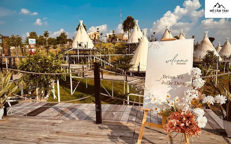 Không gian Panorama Glamping lý tưởng để tổ chức tiệc cưới ngoài trời