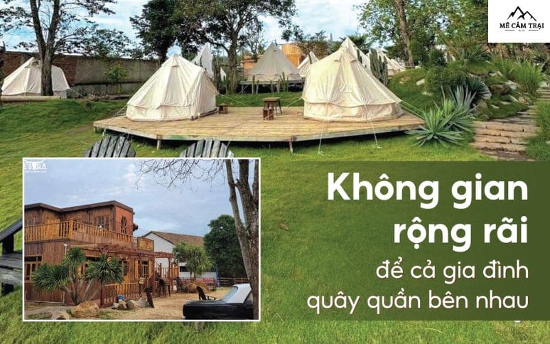 Thiết kế lều trại tại Savora Farm & Glamping