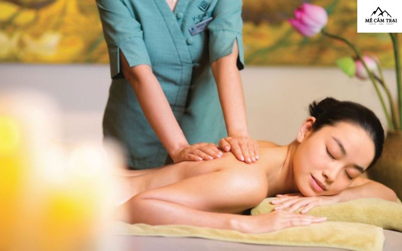 Thư giãn tại phòng xông hơi và spa