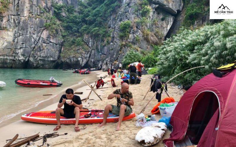 Vịnh Lan Hạ – Khu vực camping tuyệt đẹp gần Hải Phòng