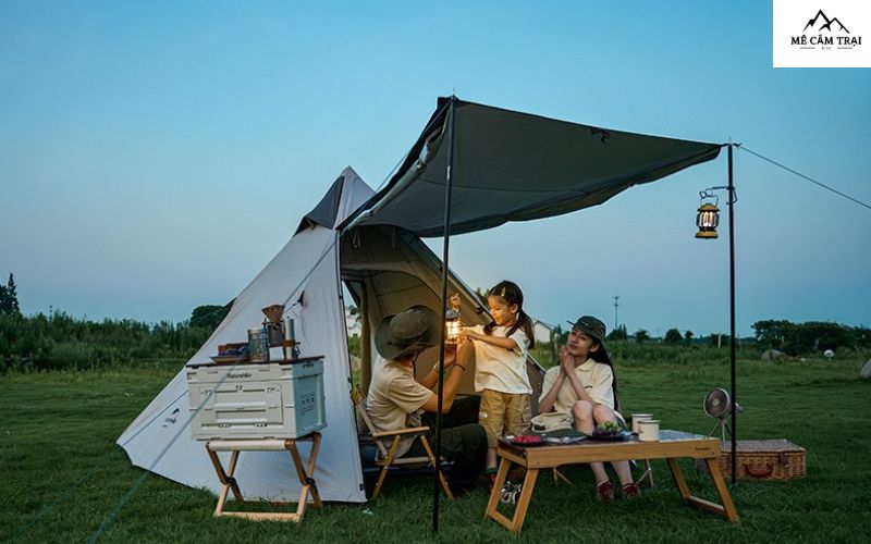 Bell Tent Naturehike CNH22ZP010 cho gia đình 3 người