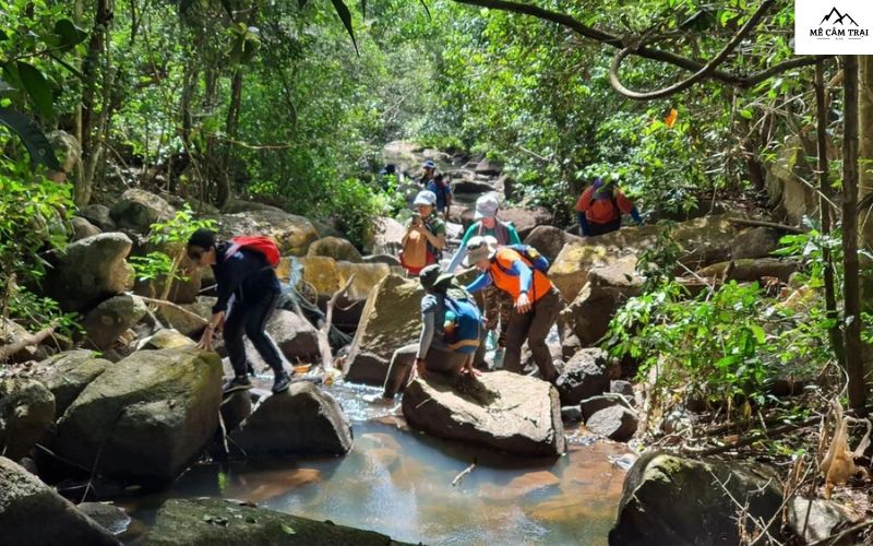 Trải nghiệm hoạt động cắm trại tại Suối Đá