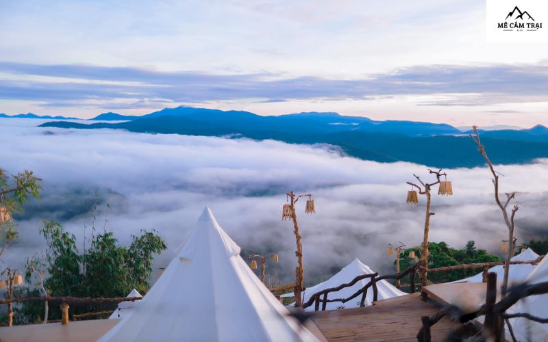 Lịch trình tour cắm trại săn mây Cloud View Cầu Đất Đà Lạt