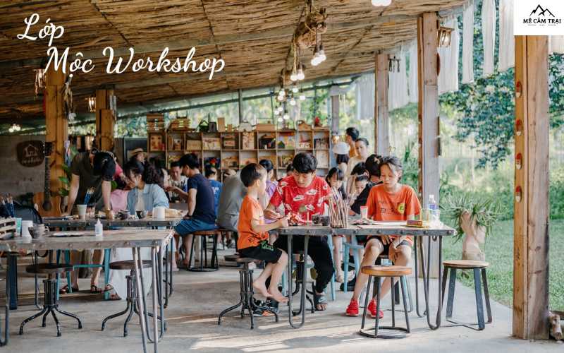 Tham gia Workshop Mộc tham gia trải nghiệm làm đồ gỗ thủ công