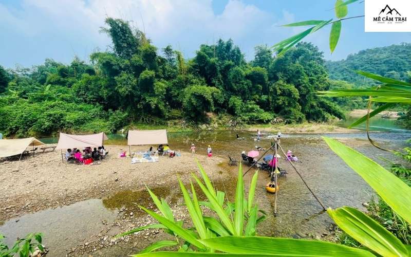 Cùng nhau khám phá thiên nhiên hoang sơ tại Camping Khu ATK Lương Sơn – Đi để nhớ, ở để yêu