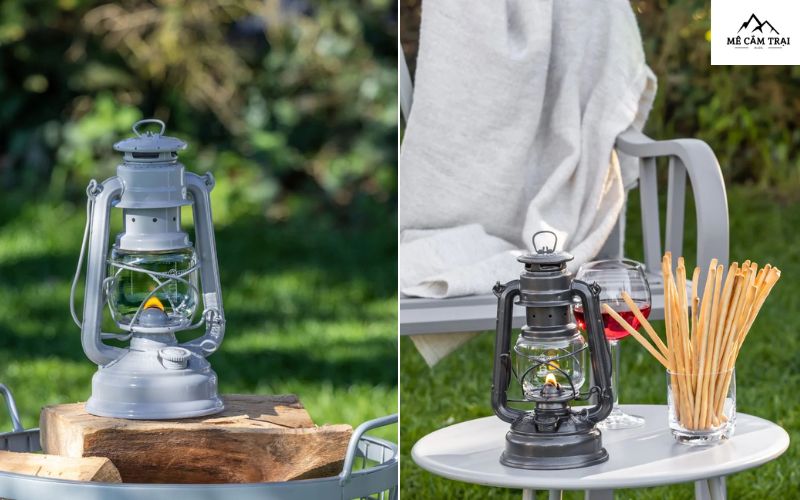 Đèn camping bão cổ điển Feuerhand Hurricane Lantern Baby Special 276