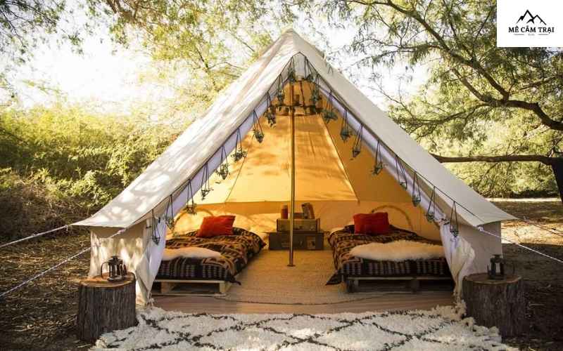 Loại hình cắm trại glamping sang trọng