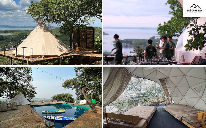 Tropical Eglamping Đồng Nai mang đến trải nghiệm glamping độc đáo giữa thiên nhiên xanh mát