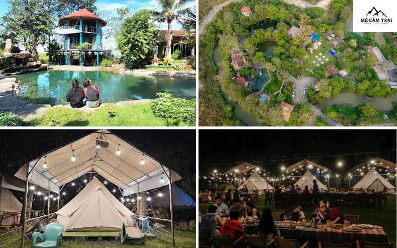 K-Glamping Đồng Nai sở hữu không gian xanh tươi, rất thích hợp cho những ai muốn thoát khỏi nhịp sống đô thị