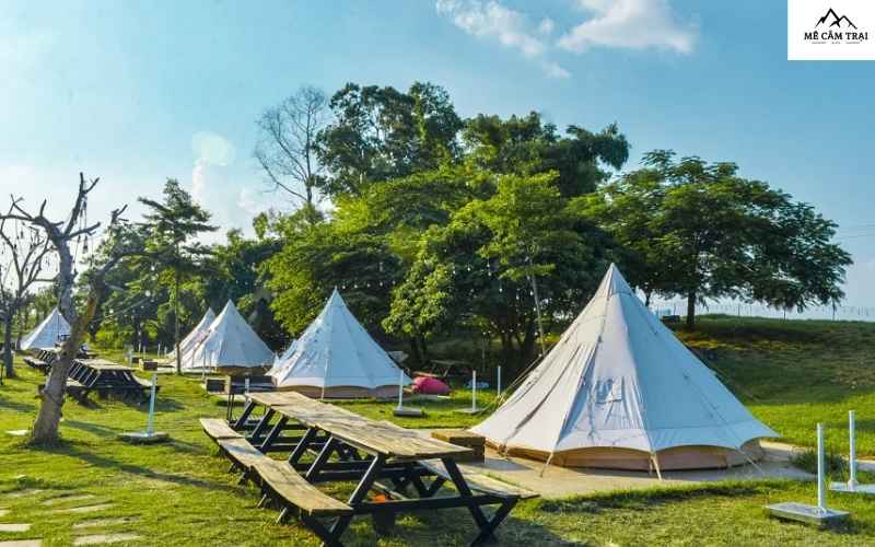 Trải nghiệm cắm trại thư giãn tại Hà Nội Camp